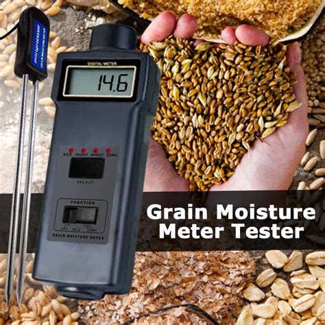 custom how to use a grain moisture meter|portable grain moisture meter.